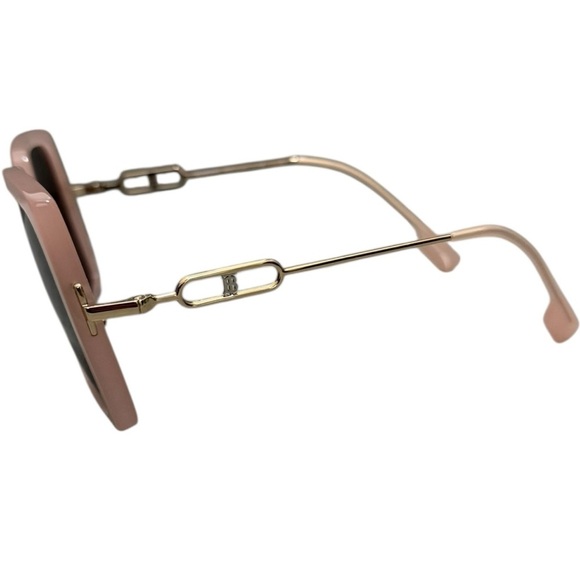 New! Authentic Burberry Blush Sunglasses with Brown Case - Picture 2 of 4